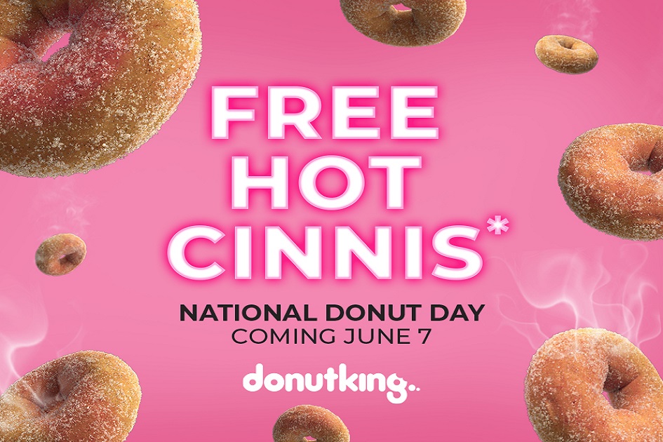 Celebrate National Donut Day at Donut King Riverlink!