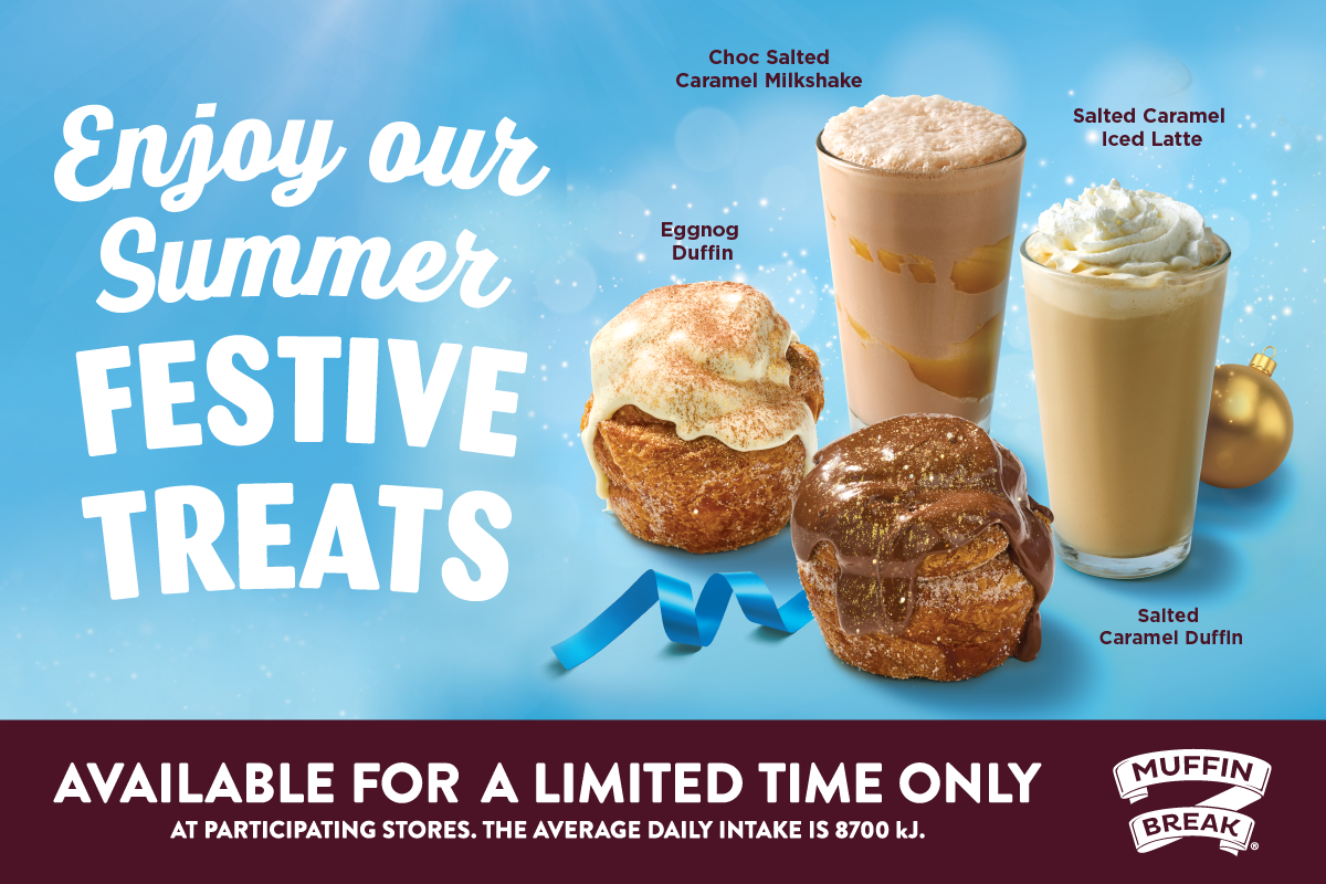 Muffin Break’s New Summer Festive Range!