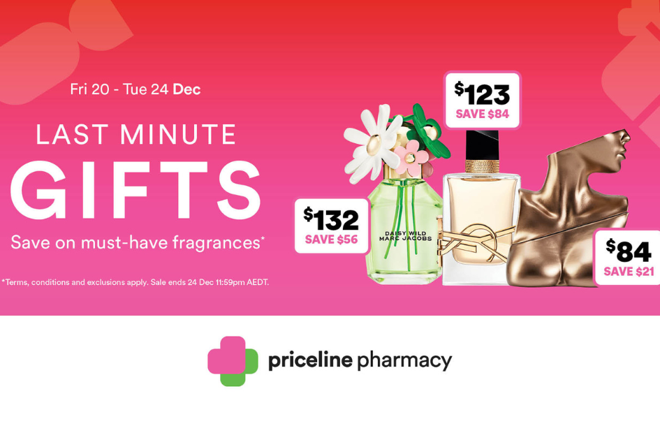 Fragrance Sale at Priceline Pharmacy